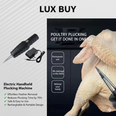 Electric Handheld Poultry Plucking Machine