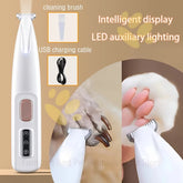 Pet Hair Trimmer with LED Display – Professional Grooming for Cats & Dogs