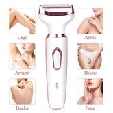 4-in-1 Women’s Electric Hair Remover – Face, Bikini, Nose & Body Trimmer