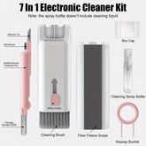 Electronic Cleaning & Dust Brush Kit – 7 in 1 Multifunction Cleaning Brush Set