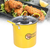 2L Stainless Steel Fryer Pot – Japanese Style with Oil Filter Rack